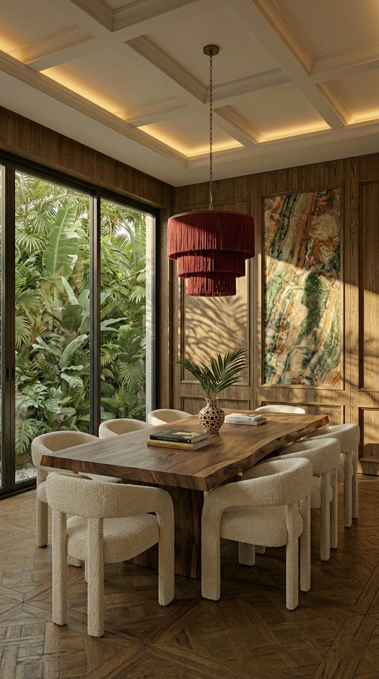 Al Barari Villa living